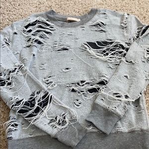 Ripped Sweatshirt